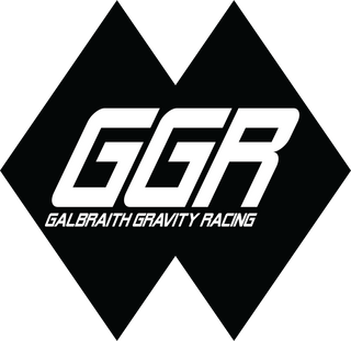 Galbraith Gravity Racing team logo, Downhill gravity Mountain biking team and coaching.  Jill Kintner bellingham washington Pacific Northwest