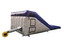 Load image into Gallery viewer, Customized Blue and Grey Loam Lander Inflatable Airbag