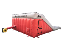 Cargar imagen en el visor de la galería, Back view Red Loam Lander OG inflatable airbag lander